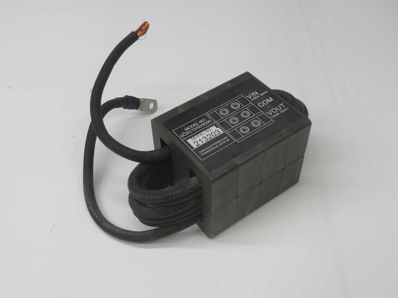 ZAHN ELECTRONICS DCDC72/50/8000 STEP DOWN CONVERTER T270563 - CONVERTERS