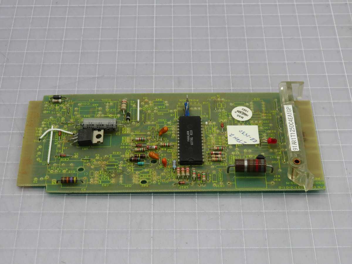 AMETEK 91AR1T125DC4EA1GP SEQUENCE CARD T217269 - PCB CIRCUIT BOARDS