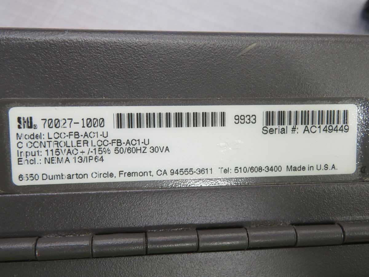STI LCC-FB-AC1-U 70027-1000 LIGHT CURTAIN CONTROLLER T247306 - INDUSTRIAL PARTS