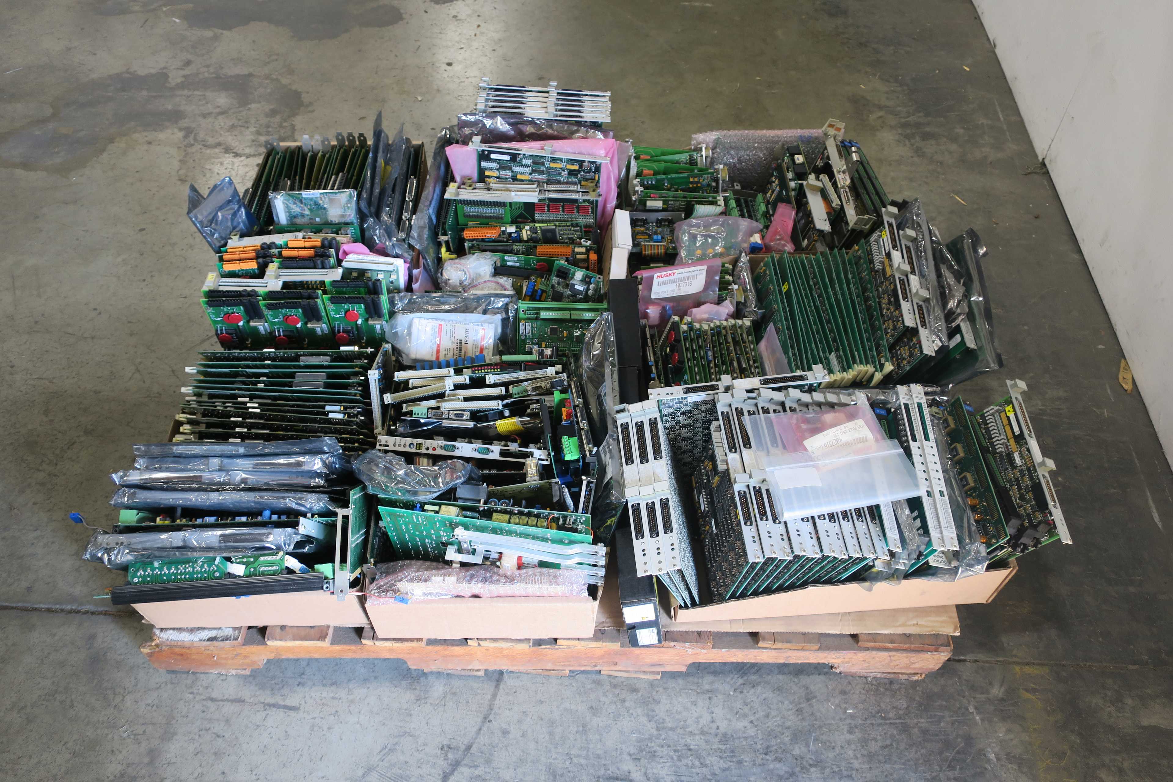 SKU 1784316 - PALLET OF ASSORTED PRINTED CIRCUIT BOARDS PCB - PCB CIRCUIT BOARDS