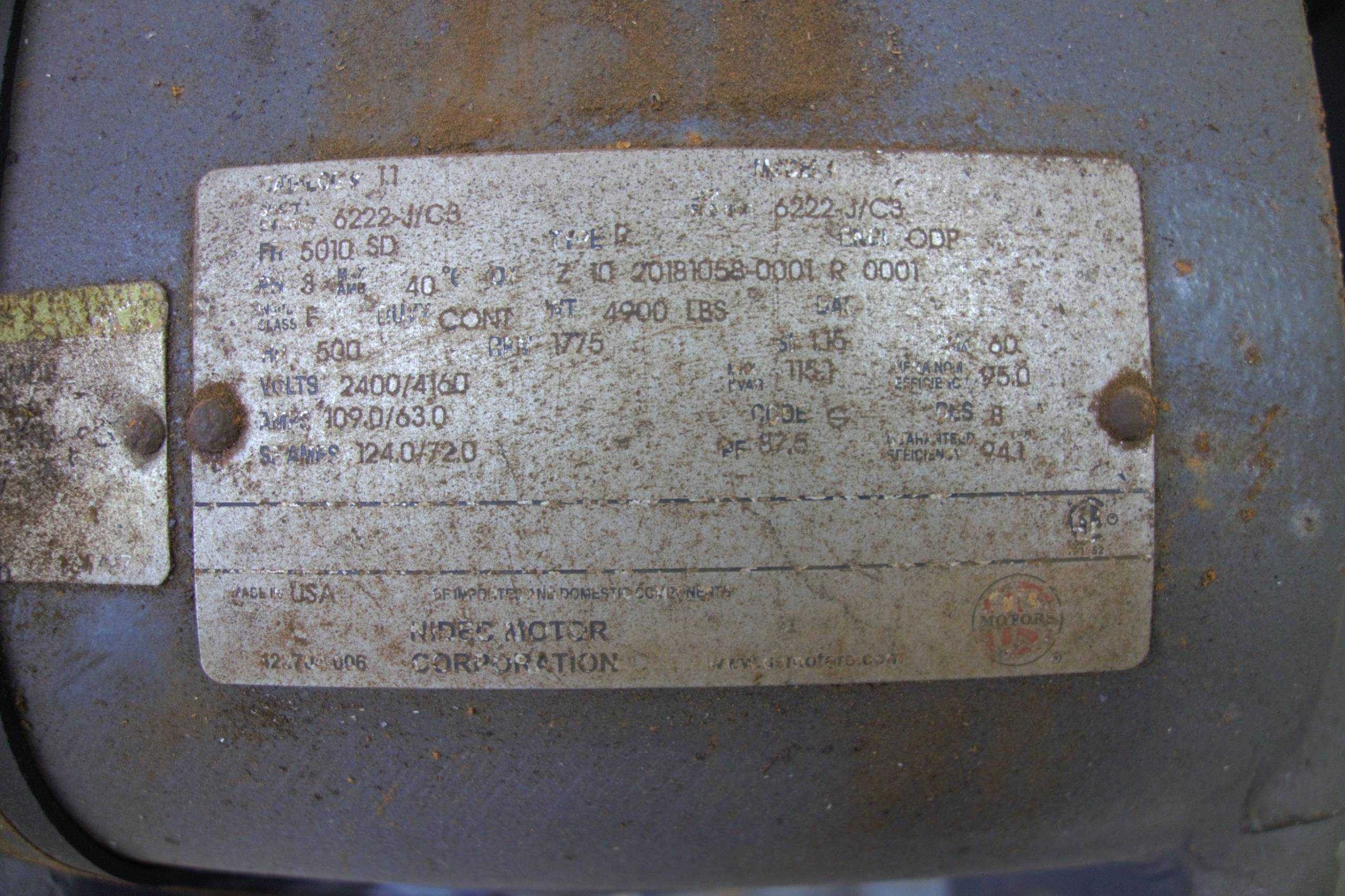 SKU 1786027 - US MOTORS 6222-J/C3 AC MOTOR - AC MOTOR