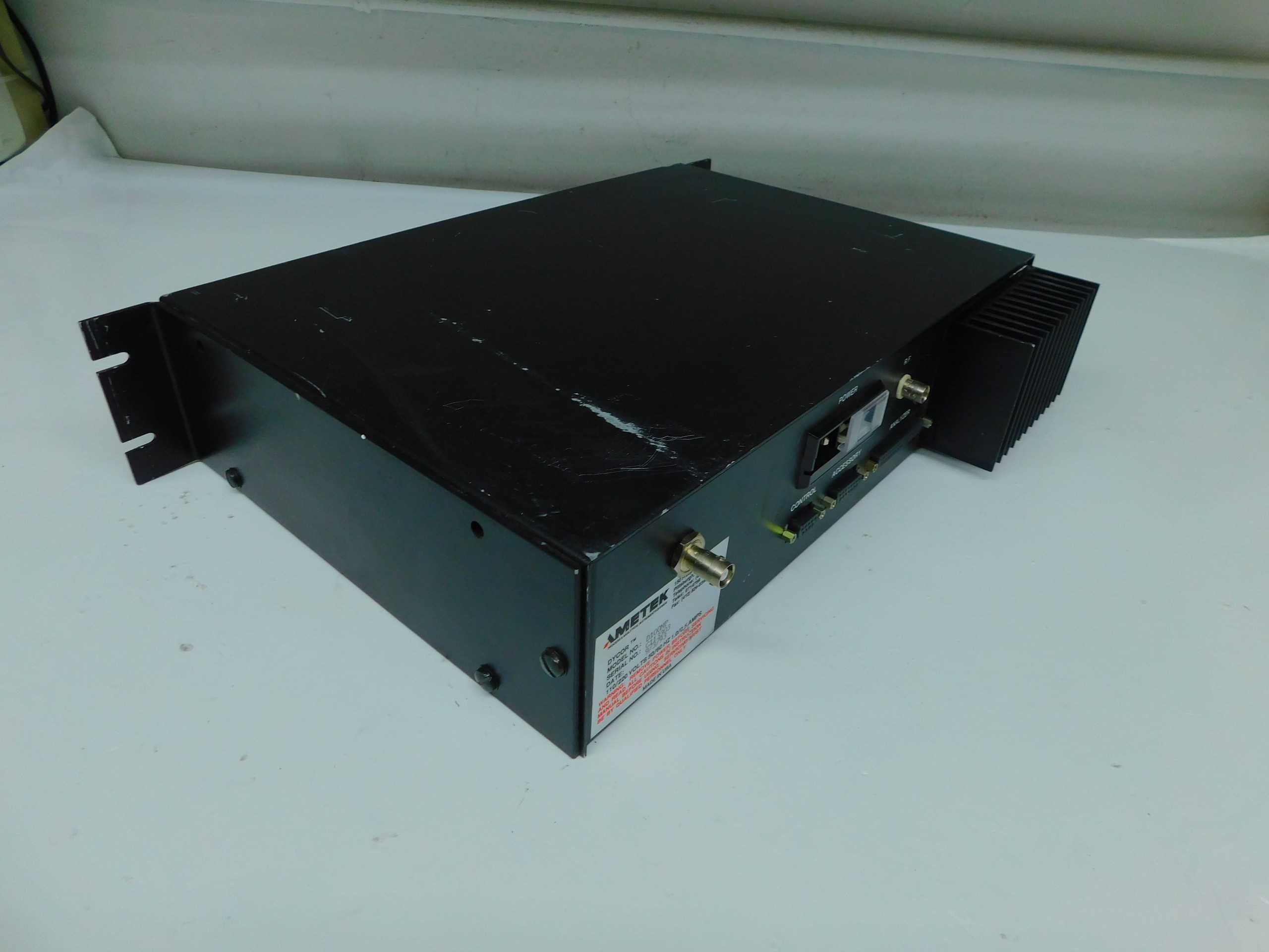 AMETEK D100MP QUADRUPOLE POWER SUPPLY M7800 - POWER SUPPLIES
