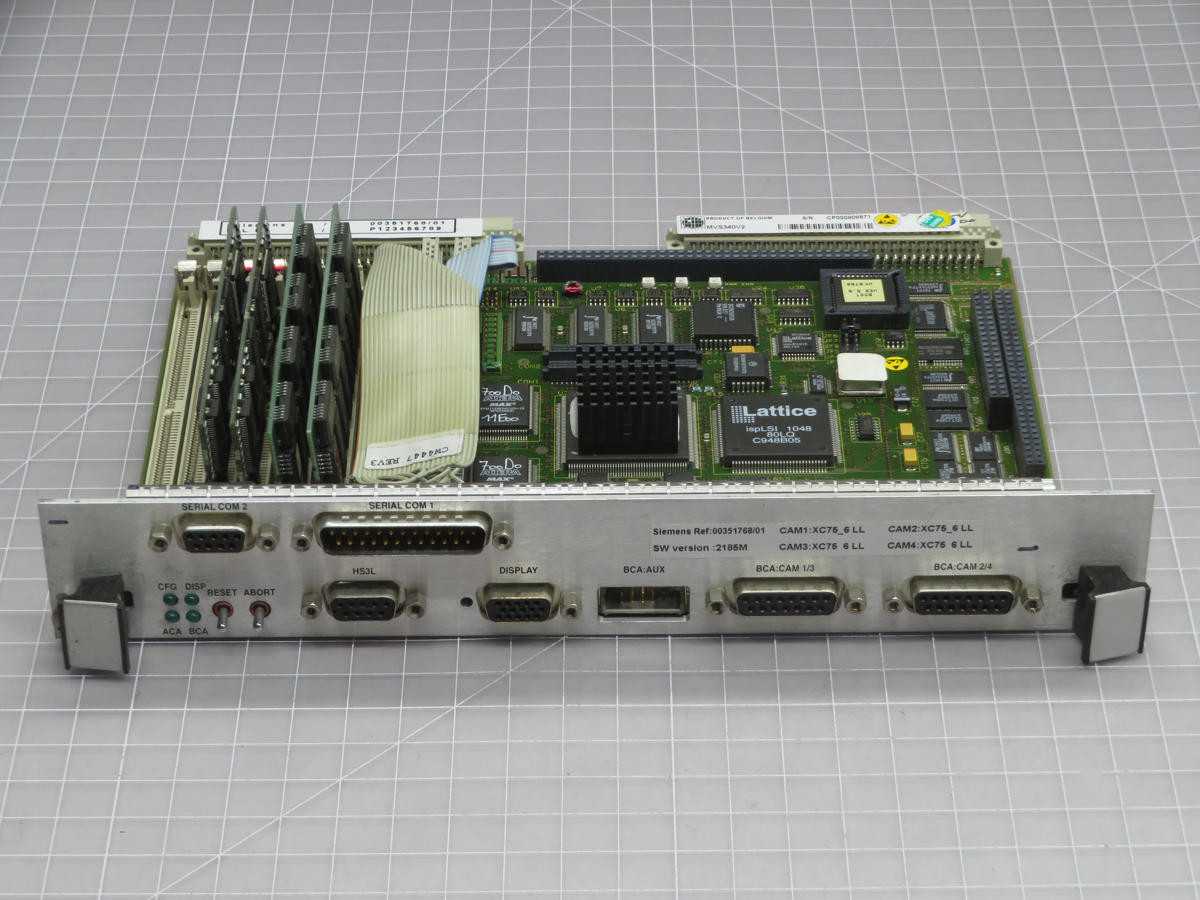 SIEMENS MVS340V2 CIRCUIT CONTROL BOARD MODULE T208564 - PCB CIRCUIT BOARDS