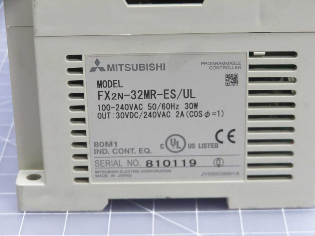 Mitsubishi FX2N-32MR-ES/UL PLC Module T247379 - Reliable Automation Solution - PLC MODULES