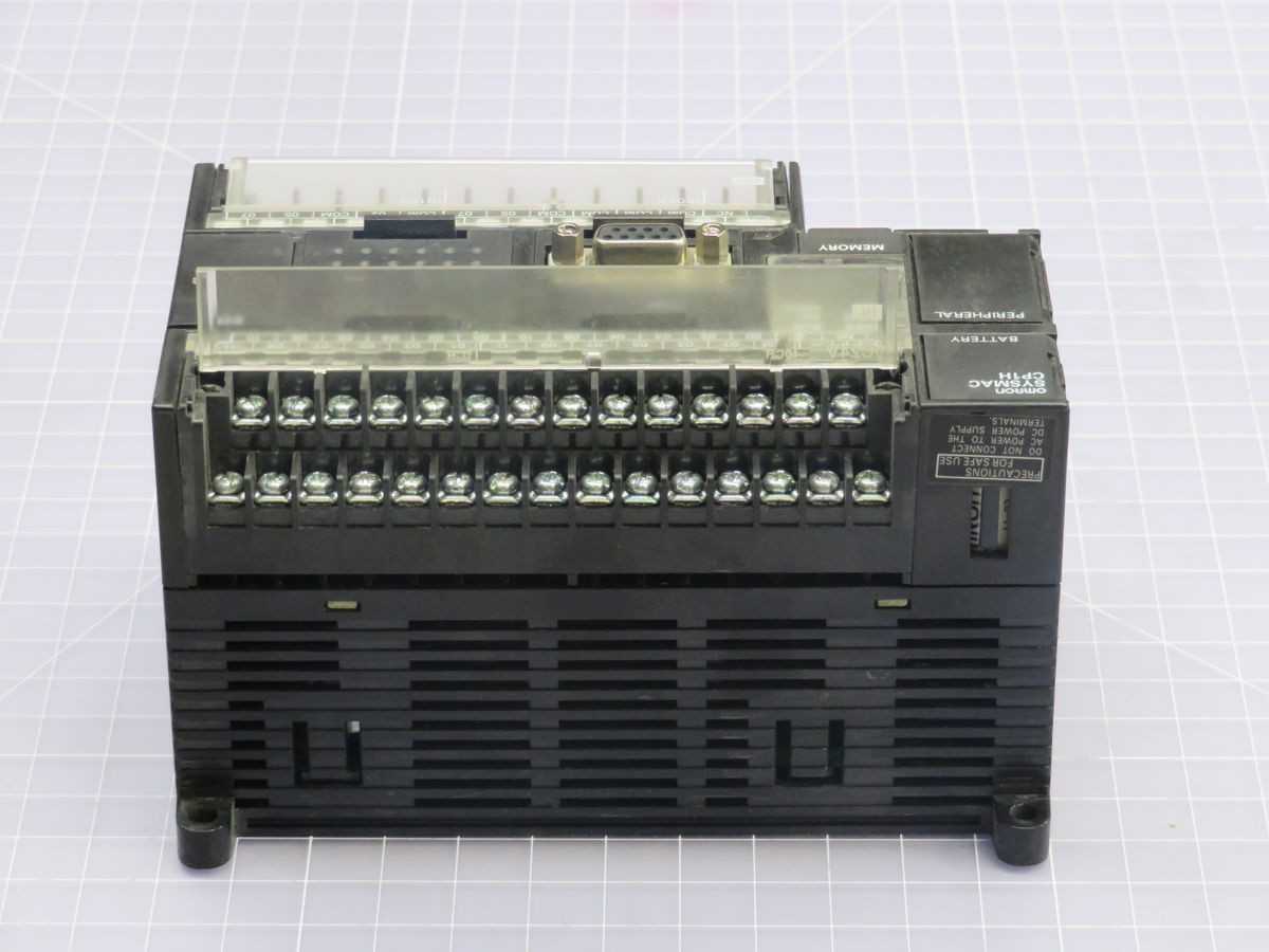 OMRON CP1H-X40DT-D PROGRAMMABLE CONTROLLER CPU MODULE T248851 - PLC MODULES