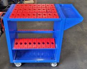 CNC Tool Trolley Cart - 30 Taper for Efficient Tool Organization - ROLLING CARTS