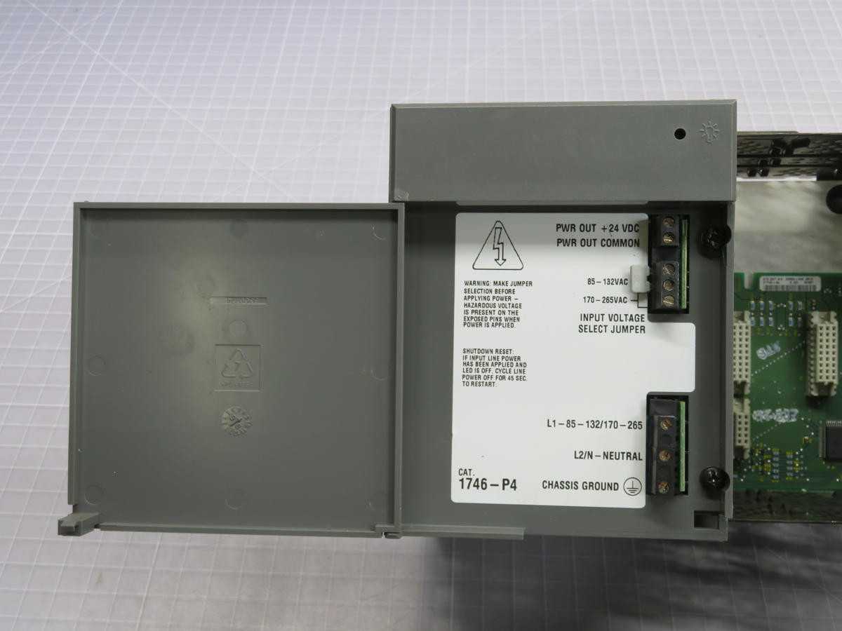 ALLEN-BRADLEY 1746-P4 POWER SUPPLY T232258 - AUTOMATION & CONTROLS