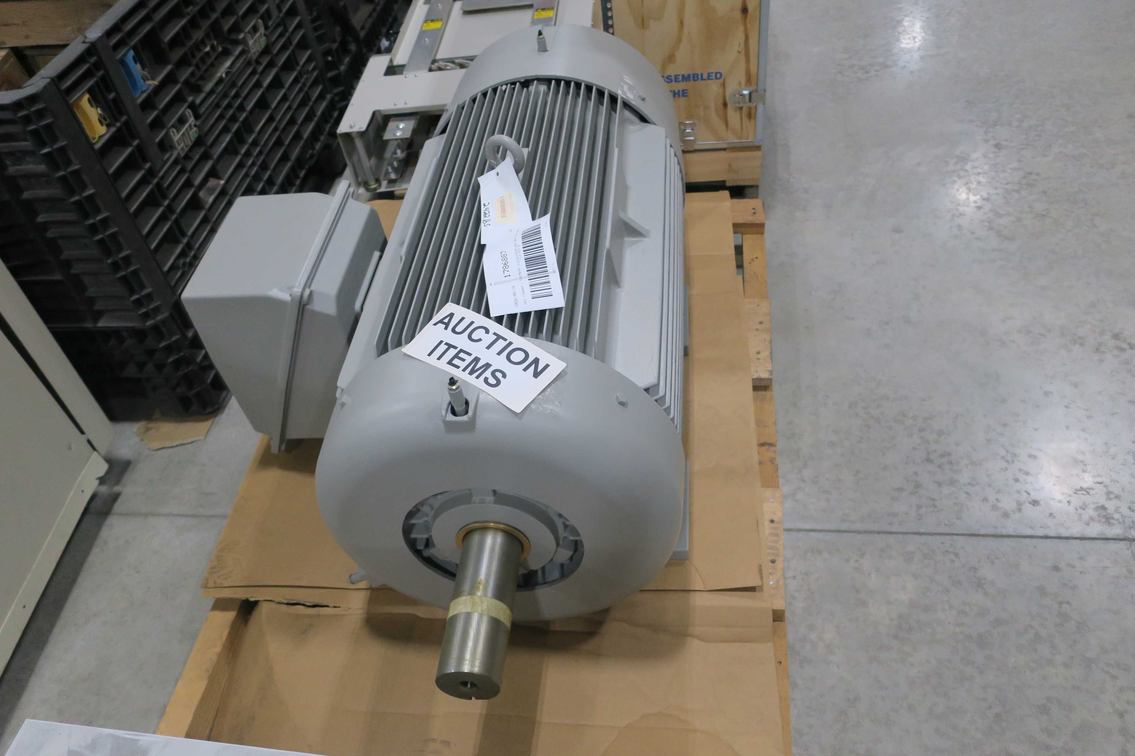 SKU 1786887 - SIEMENS 1LE24214ED512AA3 B449T 3PH 150HP 885RPM 3-3/8IN 460V-AC AC MOTOR - AC MOTOR