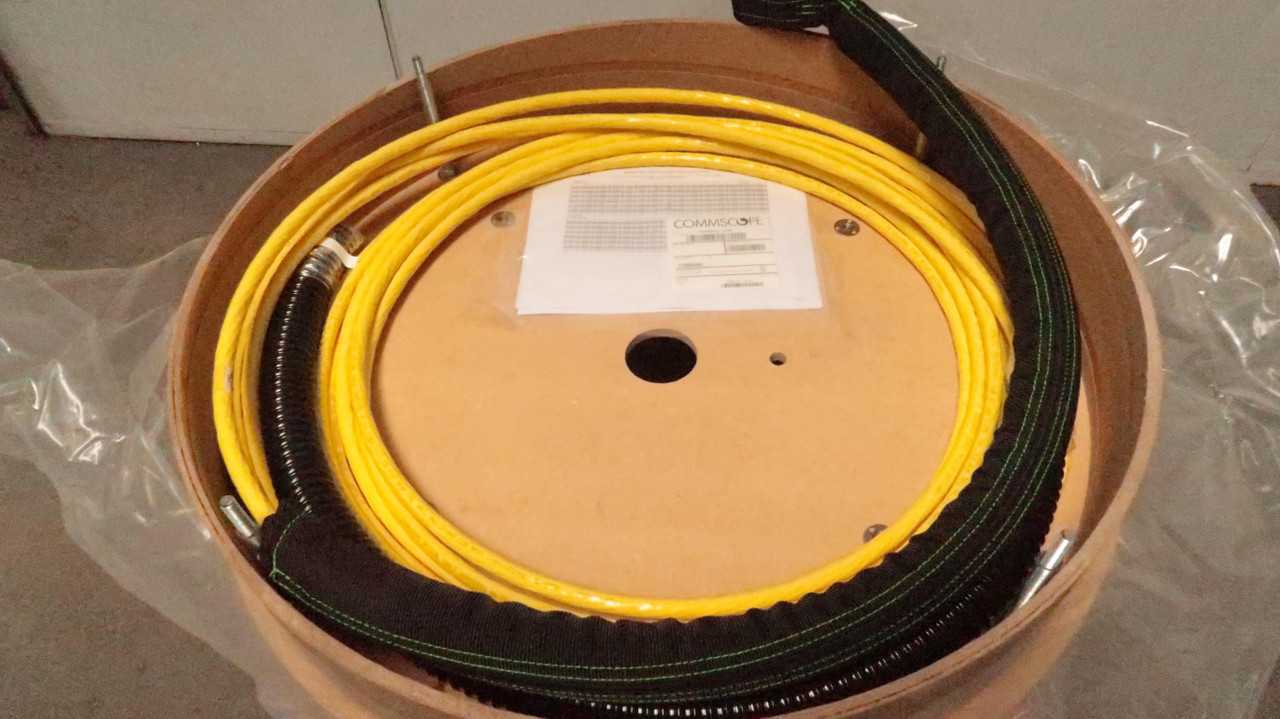 COMMSCOPE FGWMPMPAM-JCF560 208368693 MULTIPLE FIBER OPTIC ASSEMBLY SINGLE MODE 144 FIBER 560 FT T173 - FIBER OPTIC CABLE