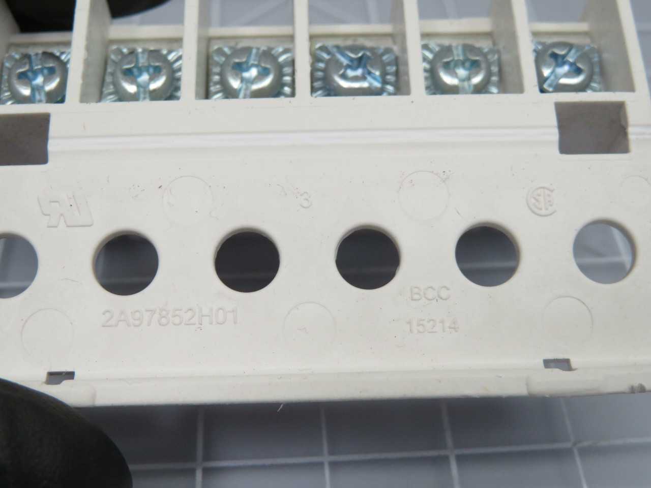 Lot Of 186 BCC 2A97852H01 6 Point Terminal Block T192026 - TERMINAL BLOCKS
