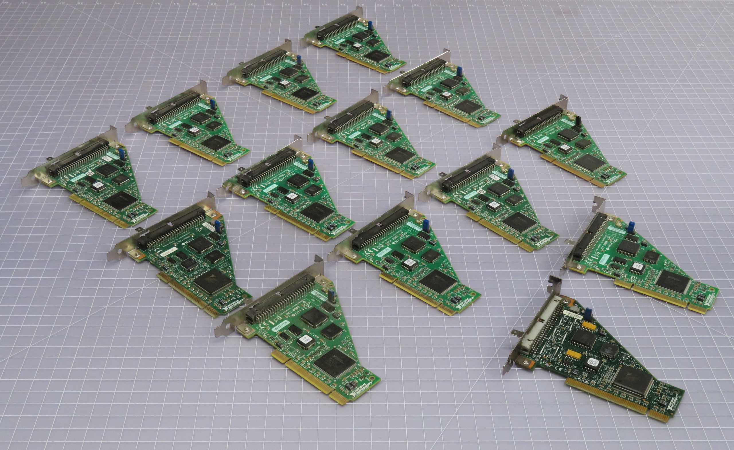 LOT OF 14 NATIONAL INSTRUMENTS PCI-6503 185183G-01 I/O INTERFACE CARDS - PCB CIRCUIT BOARDS
