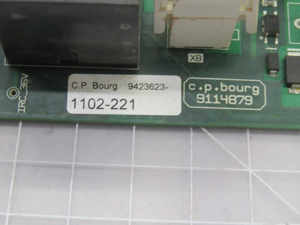C.P.BOURG 9114879 9423623-1102-221 CIRCUIT BOARD T261092 - PCB CIRCUIT BOARDS