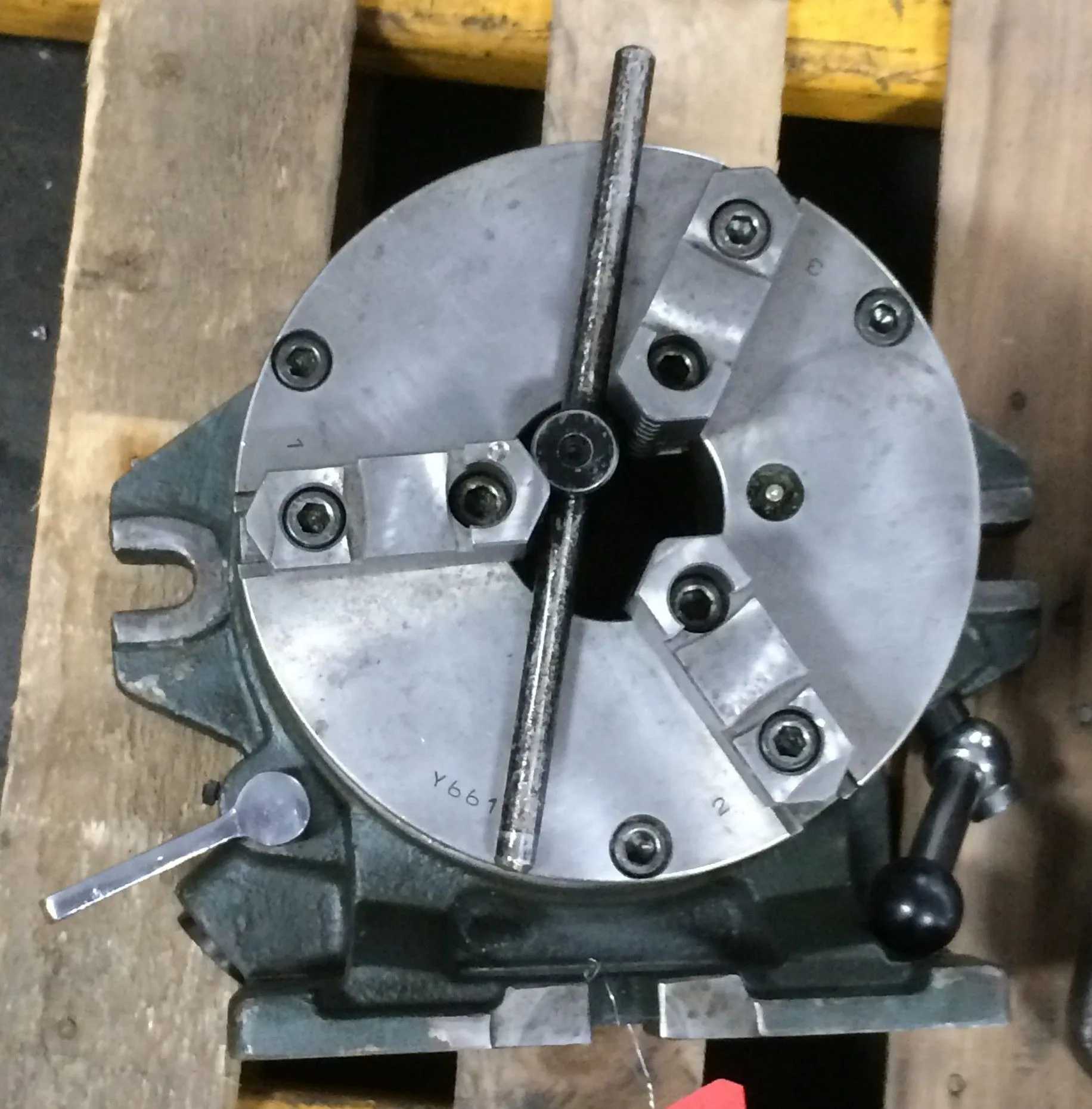 Yuasa Model 550-007 - 8" Rotary Indexer for Precision Machining - MACHINING ACCESSORIES & TOOLING