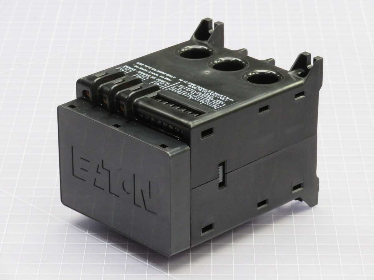 EATON C4410109NOUI MOTOR INSIGHT SOLID STATE OVERLOAD T252186 - PROTECTION RELAY