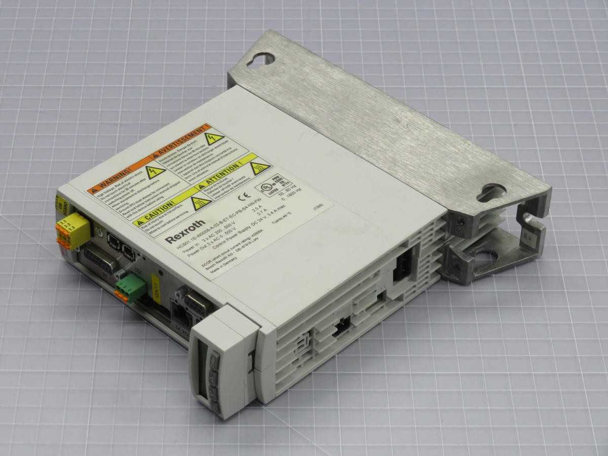 REXROTH HCS01.1E-W0008-A-03-B-ET-EC-PB-S4-NN-FW INDRADRIVE COMPACT CONVERTER T213480 - SERVO