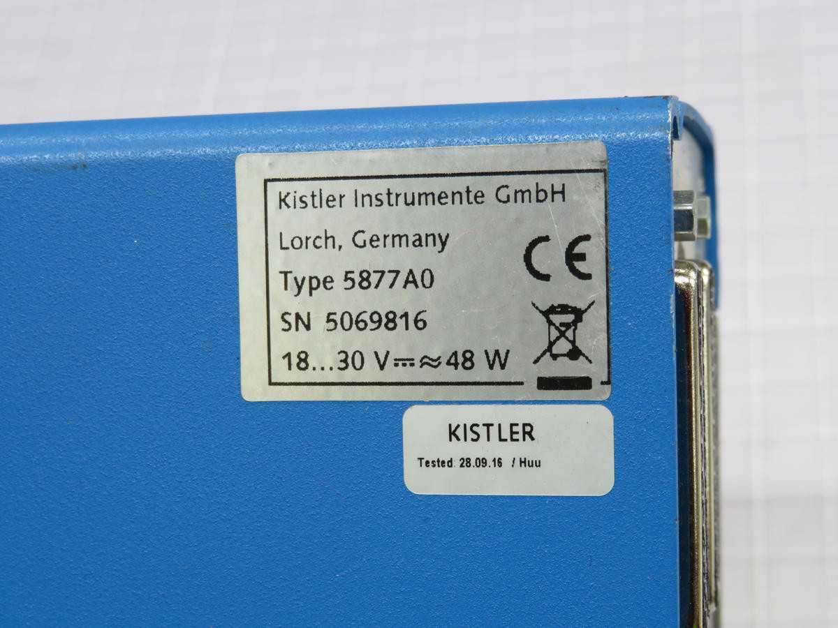 KISTLER 5877A0 DATA ACQUISTION MODULE T211150 - PLC MODULES