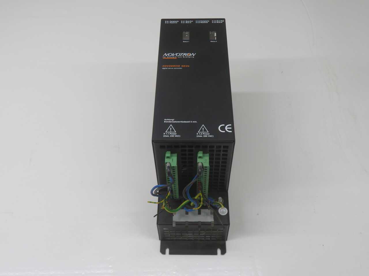 NOVOTRON NOVODRIVE ND31 ND31-3204XS-000-010-00 DIGITAL SERVO CONTROLLER - SERVO