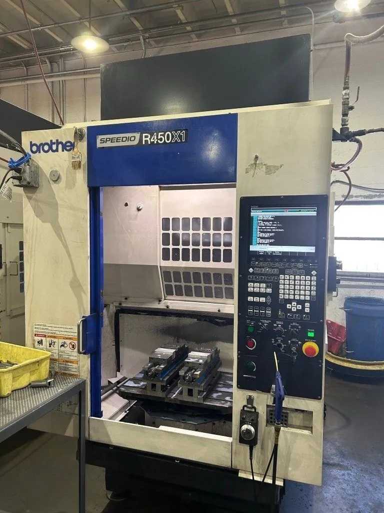 2015 Brother Speedio R450X1 Vertical Machining Center, 10.10 HP, 16000 RPM, CNC Control - VERTICAL MACHINING CENTERS