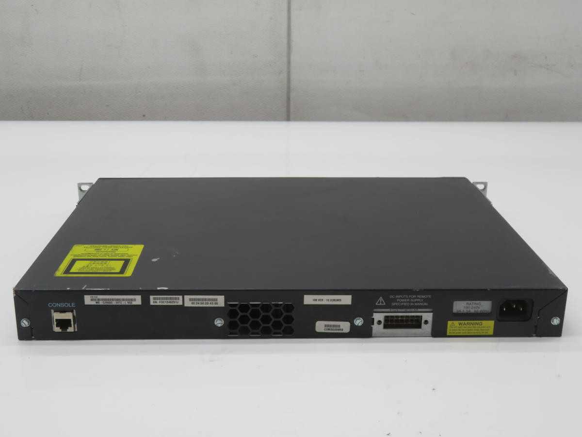 MIC E-E011-05-4733(A) PORT ETHERNET SWITCH T236217 - SWITCHES