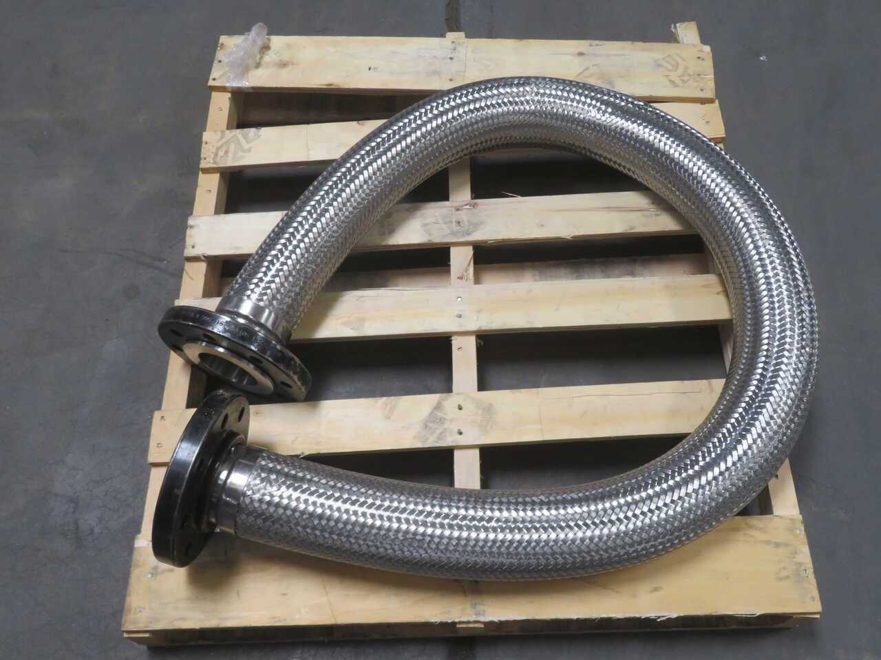 STAINLESS STEEL HOSE 94 X 4 IN BOLTEX CLASS 300 CARBON STEEL FLANGE - PLUMBING PARTS