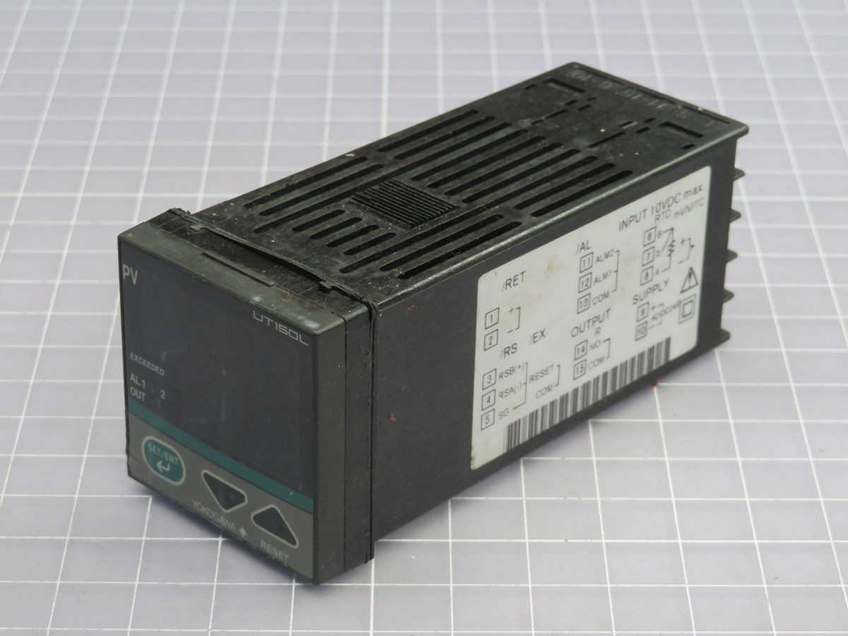 Yokogawa UT150L-RN Temperature Control T248047 - TEMPERATURE CONTROLLERS