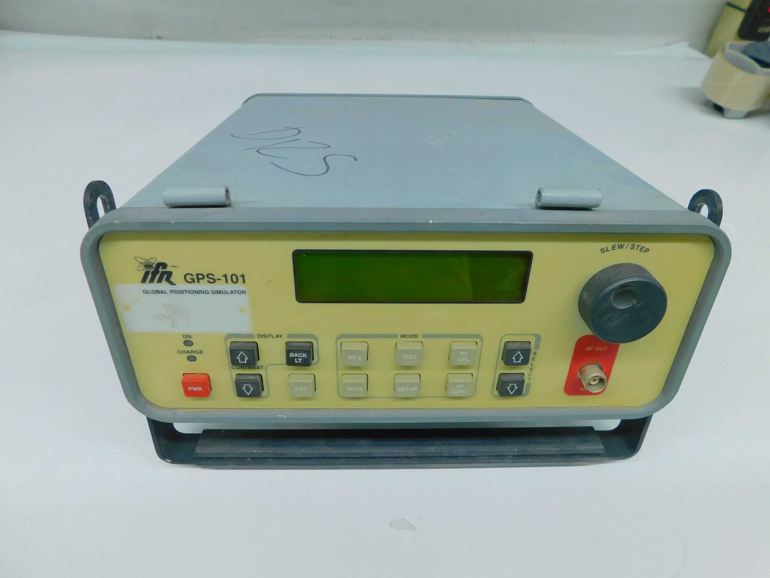 IFR GPS-101-2 GLOBAL POSITIONING SIMULATOR - ELECTRICAL TESTING EQUIPMENT