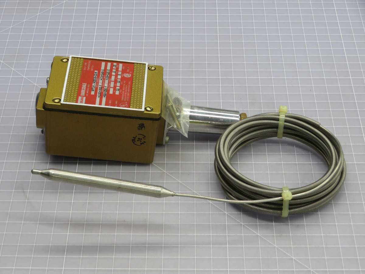 BARKSDALE MT1H-M2515-12-A TEMPERATURE SWITCH T242146 - TEMPERATURE CONTROL COMPONENTS