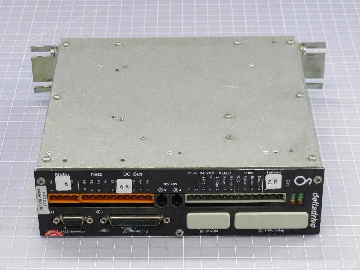 DELTADRIVE DAC 05 DIGITAL AC SERVO DRIVE T211260 - AC VFD DRIVES