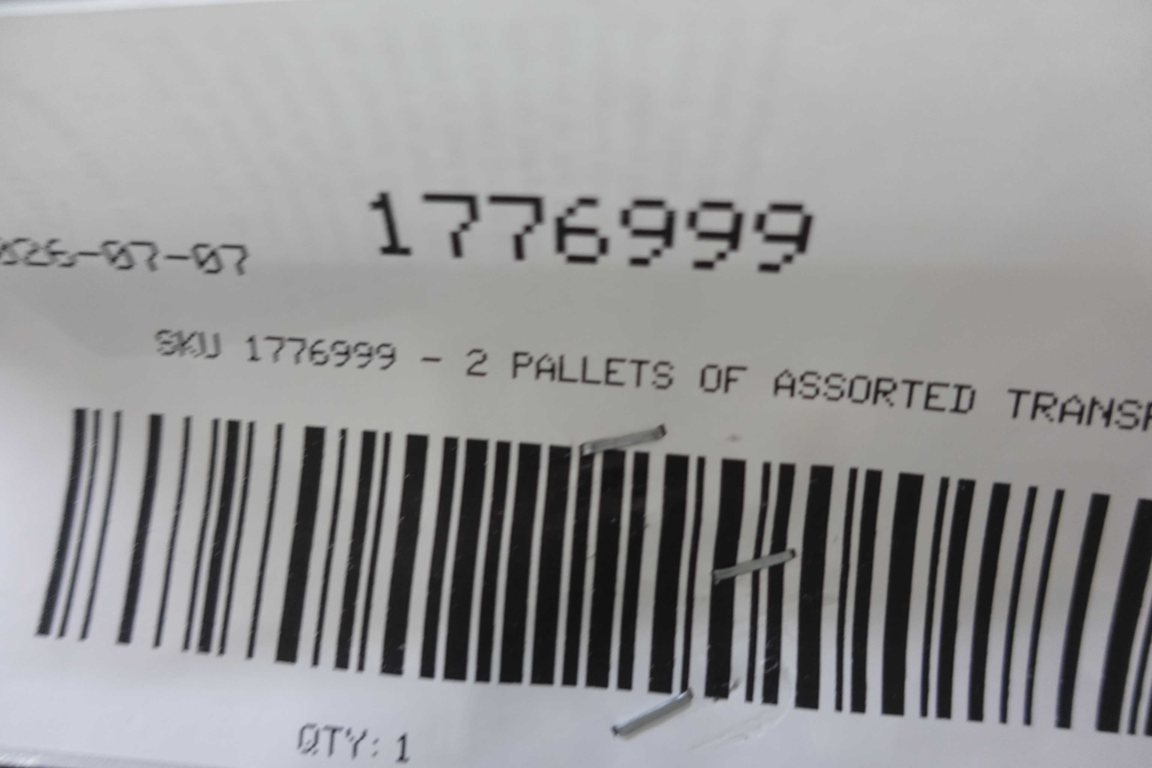SKU 1776999 - 3 PALLETS OF ASSORTED TRANSFORMERS - POWER TRANSFORMERS