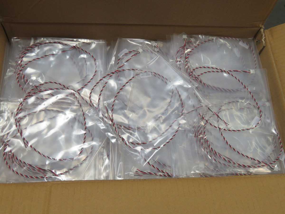 LOT OF 200 536298-00 CABLE T256630 - CORDSET CABLES