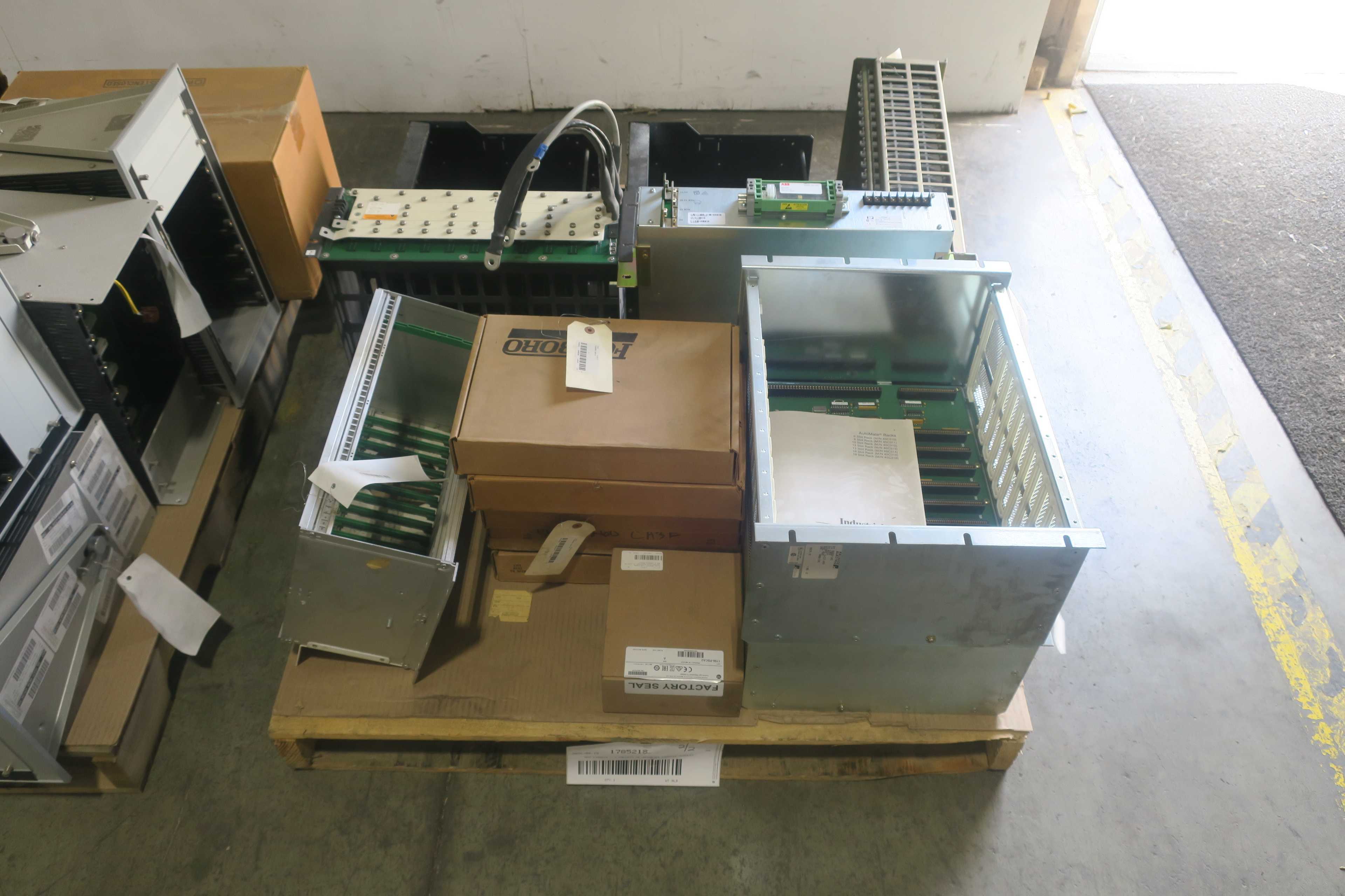 SKU 1785218 - 2 PALLETS OF ASSORTED CHASSIS MODULES - AUTOMATION & CONTROLS