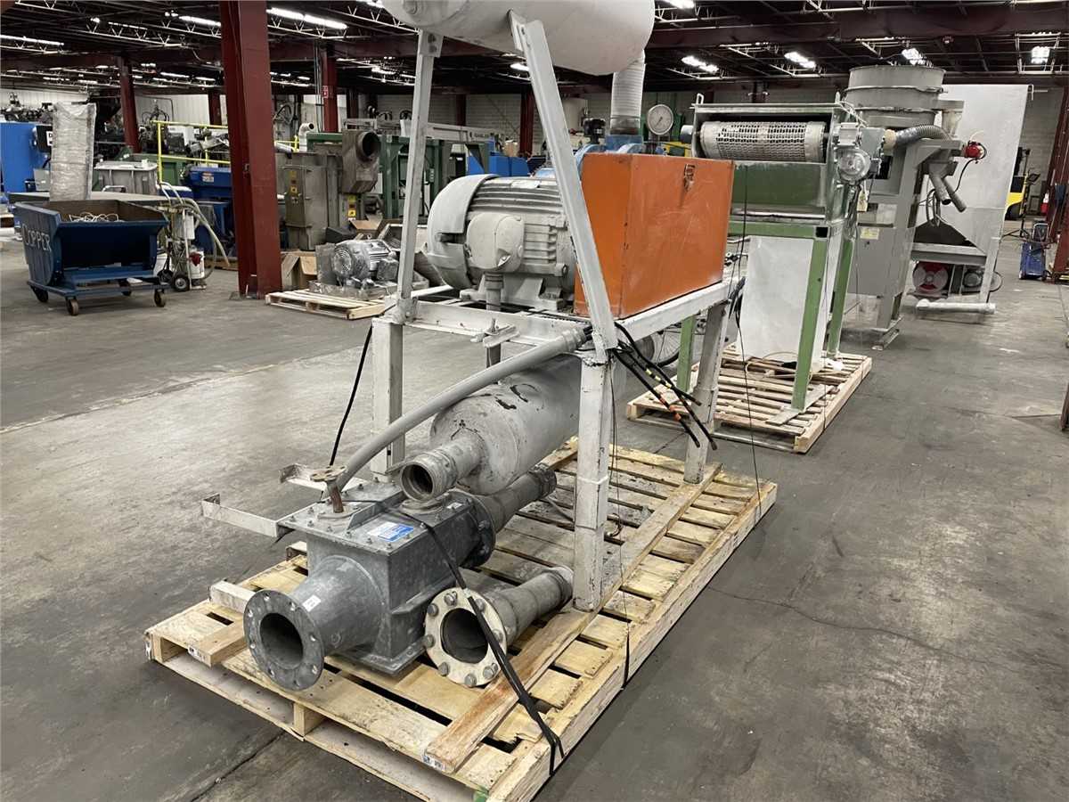 50 HP Mac Vacuum Conveyor With Surge Bin & Airlock - STORAGE & HANDLING EQUIPMENT