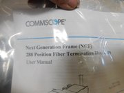 COMMSCOPE NGB-TB5SRUKC040 NEXT GENERATION FRAME (NGF) FIBER TERMINATION BLOCK, 288 FIBER, SINGLE MOD - FIBER OPTIC CABLE