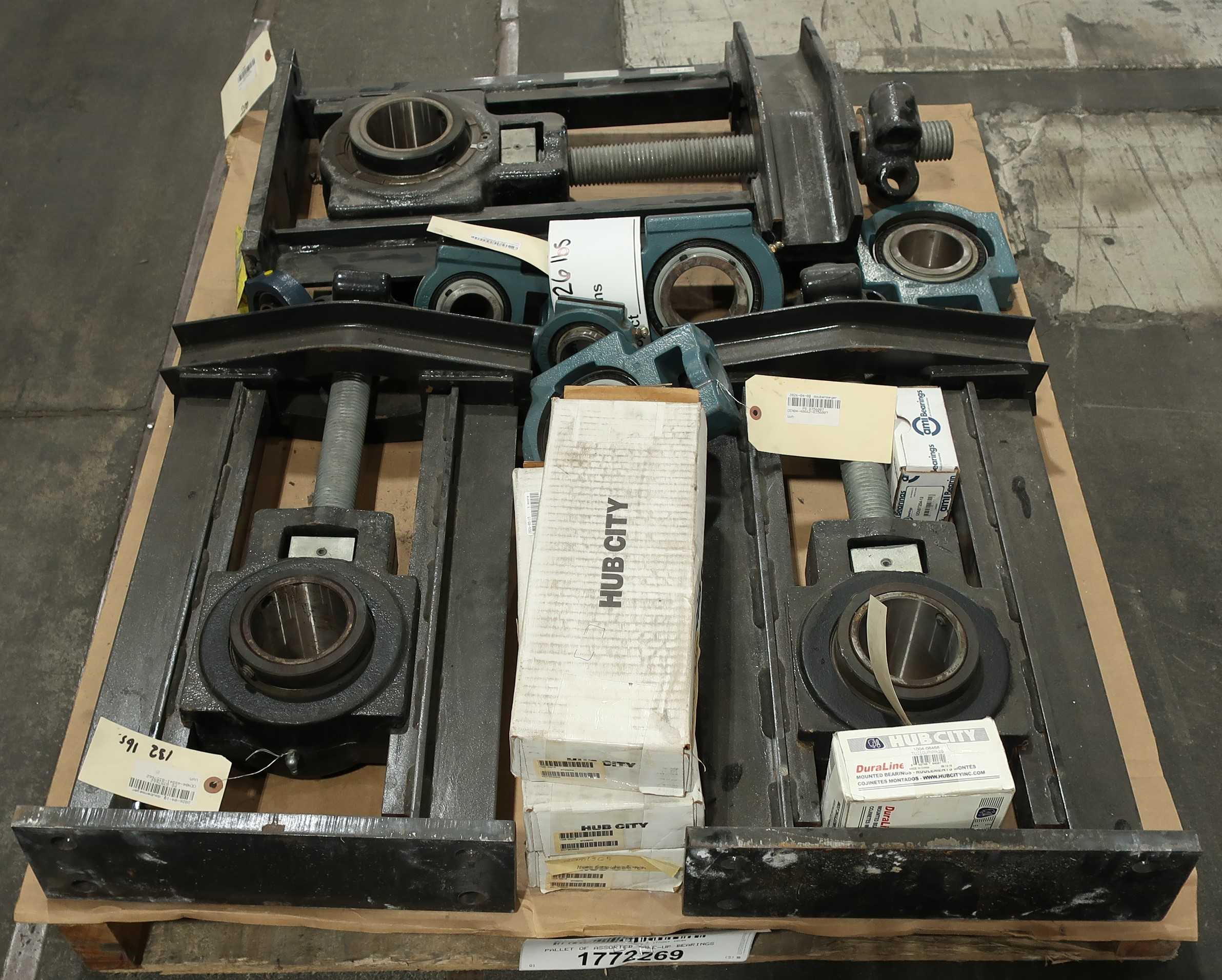 SKU 1772269 - PALLET OF ASSORTED TAKE-UP BEARINGS - BEARINGS