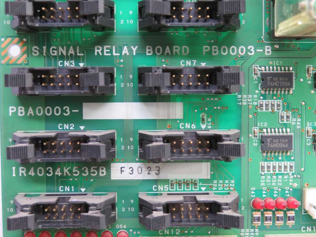 SAKI PB0003-B SINGLE RELAY CIRCUIT BOARD T253444 - PCB CIRCUIT BOARDS