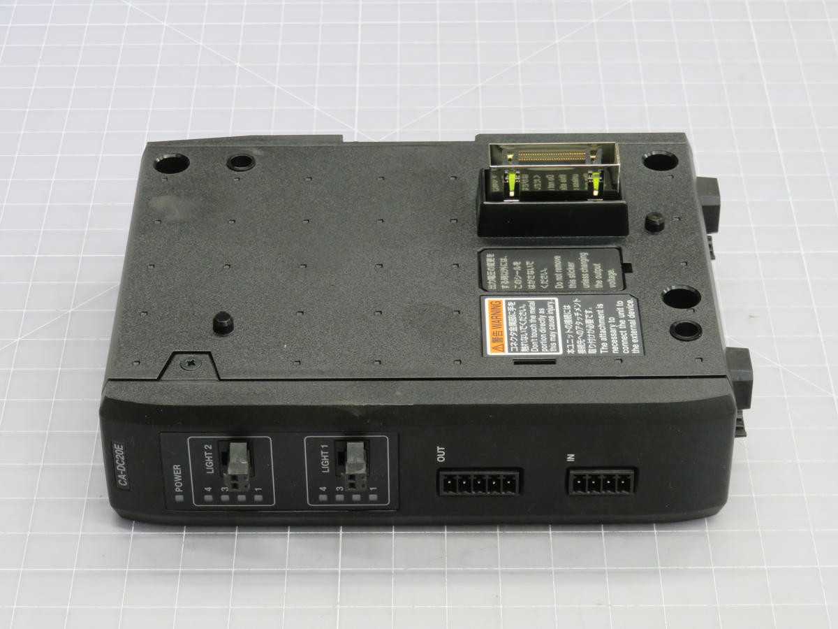 KEYENCE CA-DC20E EXPANSION UNIT T232911 - PLC MODULES