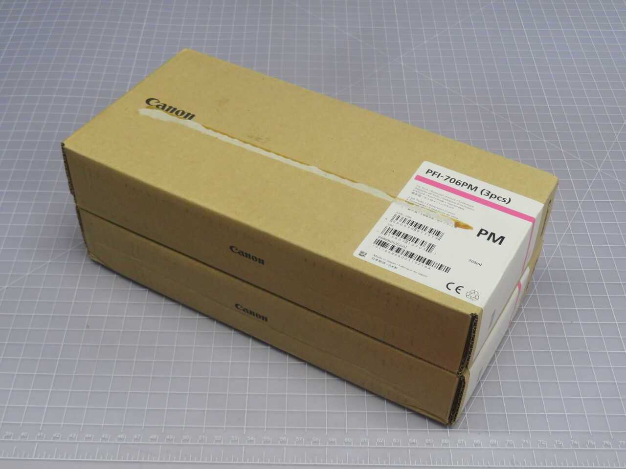 LOT OF 8 CANON PFI-706PM MAGENTA PIGMENT-BASED INK TANK - TANKS