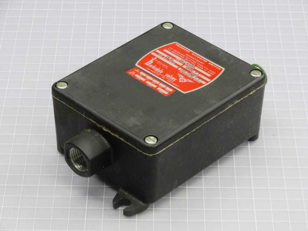 BARKSDALE B1T-A32SS BOURDON TUBE SWITCH T239580 - SWITCHES