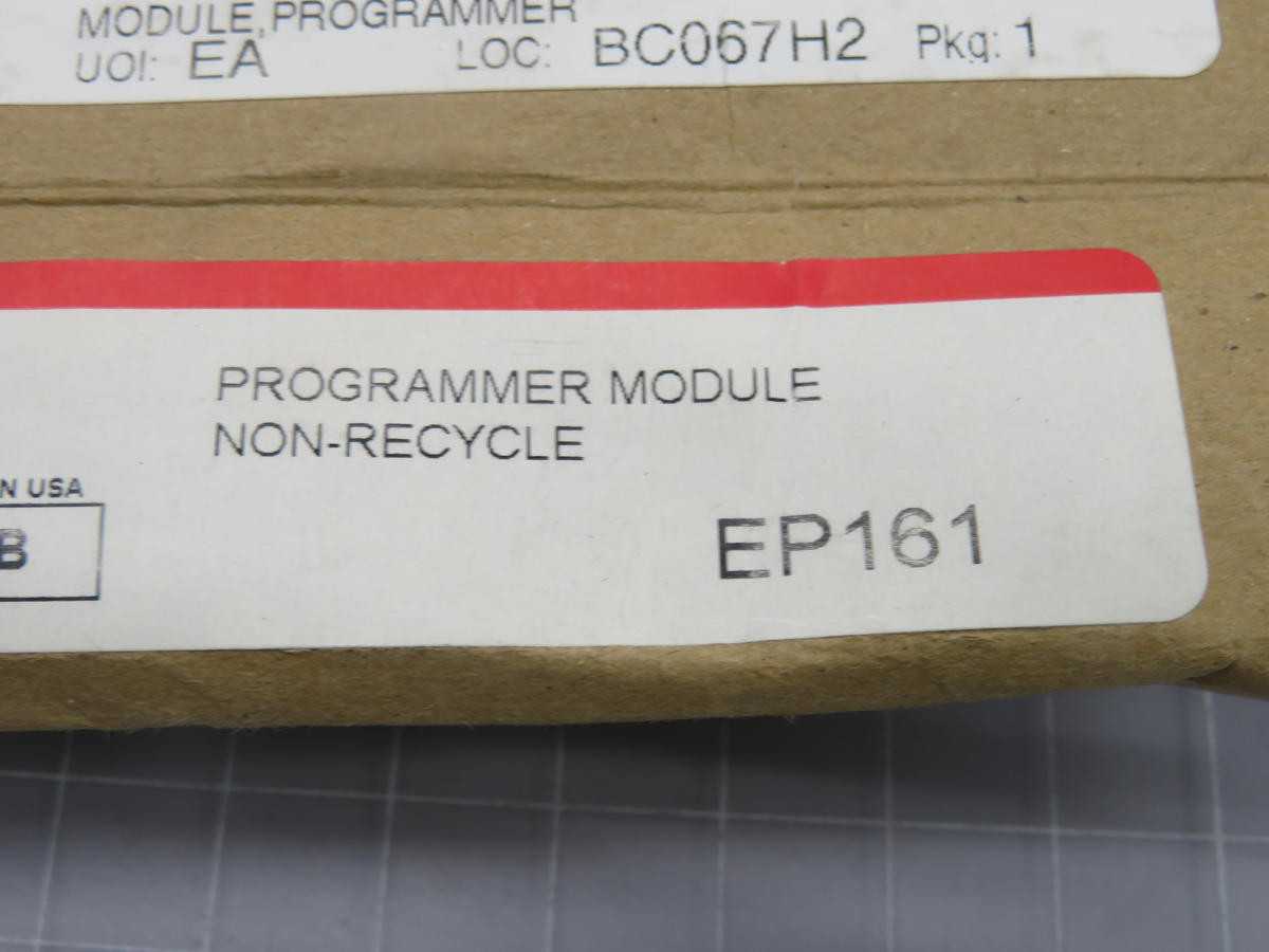 FIREYE EP161 PROGRAMMER MODULE T221760 - PLC MODULES