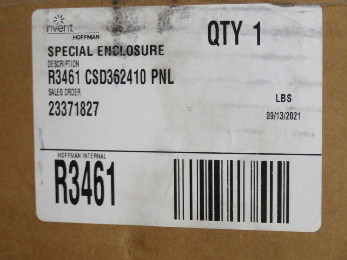 NVENT CSD362410/SPL ENCLOSURE T261156 - ELECTRICAL ENCLOSURES