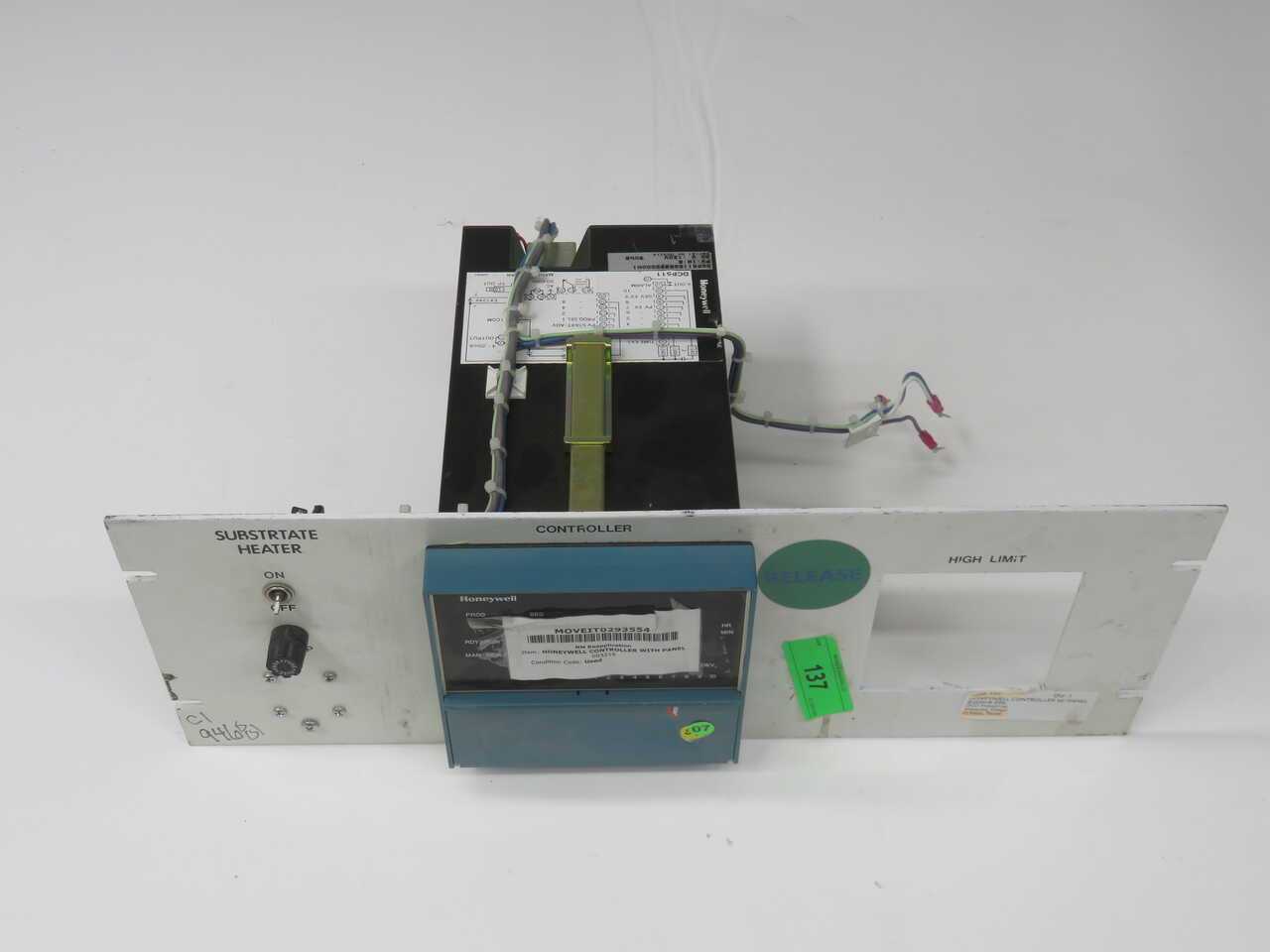 HONEYWELL DCP511 DIGITAL CONTROL PROGRAMMER 120V 100-240VAC SINGLE-CHANNEL PV INPUT - MISCELLANEOUS