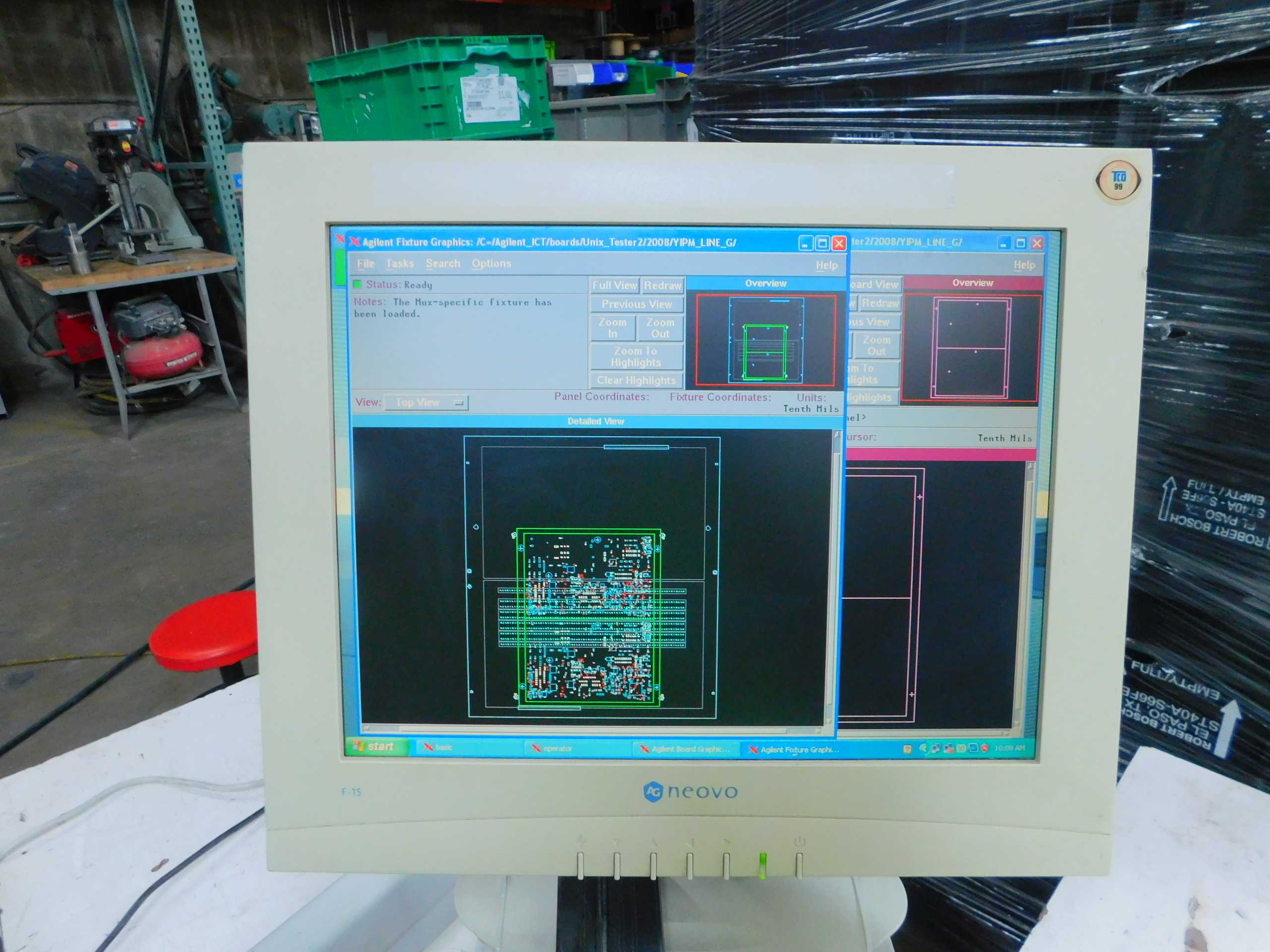 HP 3070/79000 SERIES 3 IN-CIRCUIT TEST SYSTEM - POWERS ON - ANALYZER