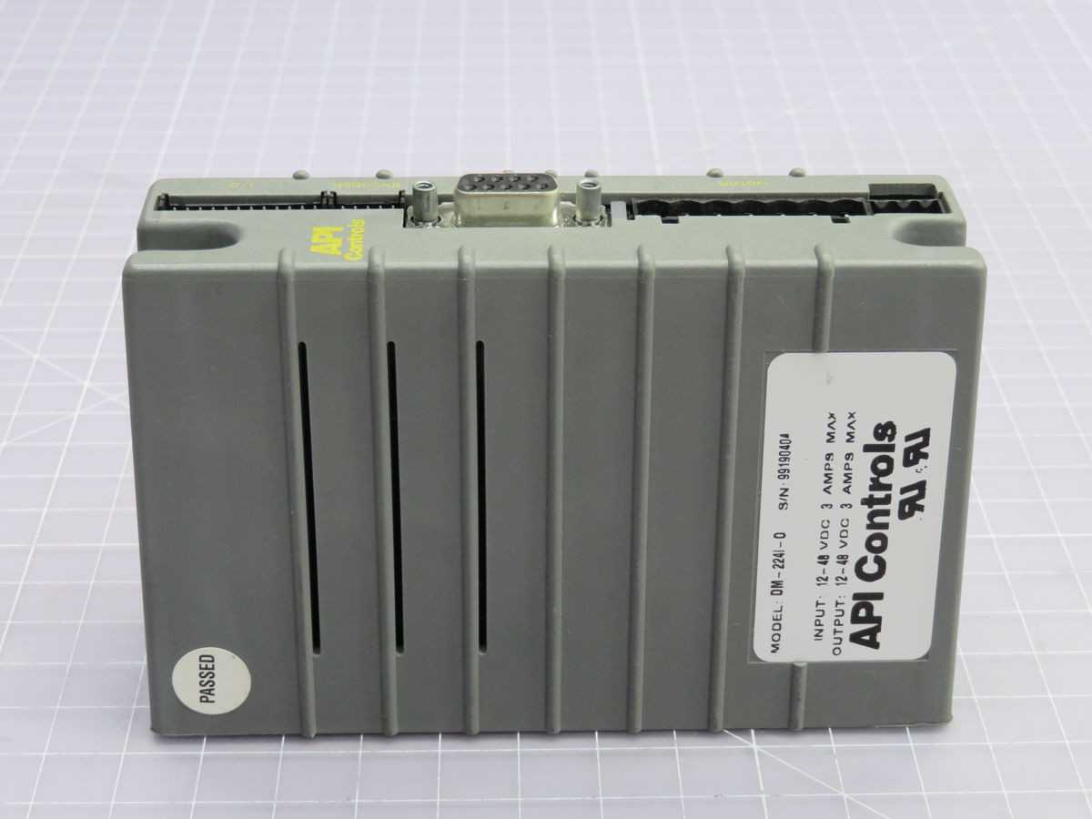 API CONTROLS DM-224I-0 STEPPER MOTOR DRIVE T252461 - MOTOR DRIVES