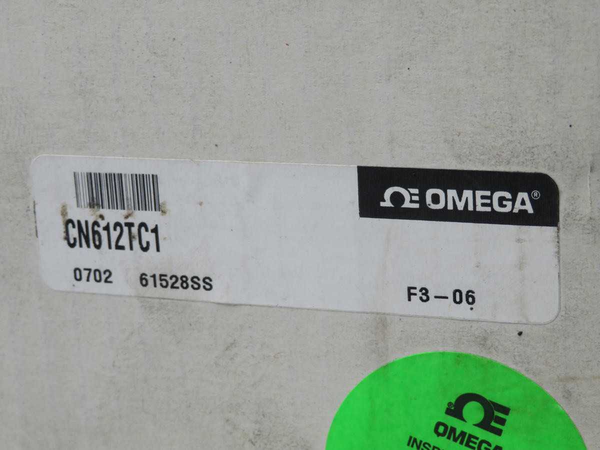 Omega CN612TC1 CN600 115/260V-AC Temperature Sensor T213988 - TEMPERATURE CONTROLLERS