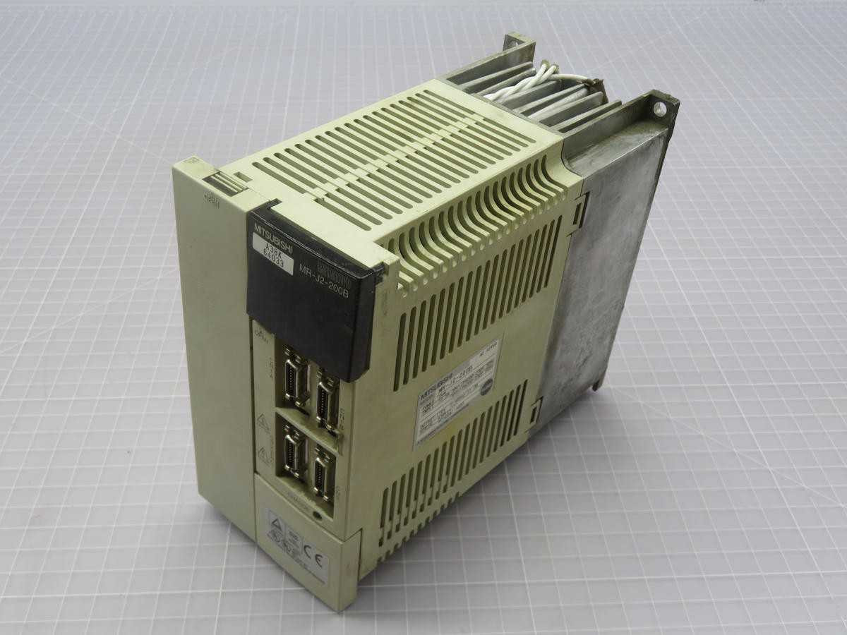 MITSUBISHI MR-J2-200B SERVO DRIVE T220943 - SERVO