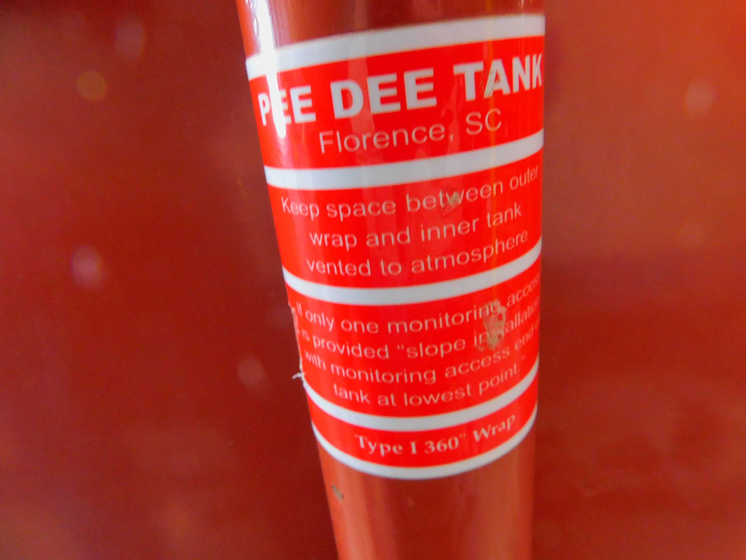 PDT Pee Dee Tank 280PDHDW Double Wall Fuel Storage Tank, 264 Gallons - FUEL TANKS