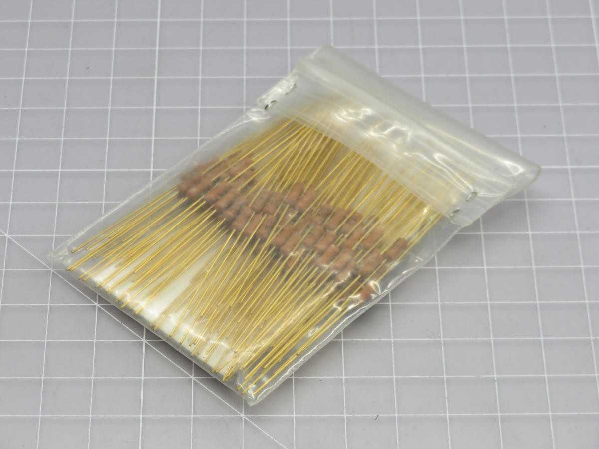 LOT OF 100 CADDOCK MG655-6,20M-1% MG655 
FILM RESISTORS T220230 - ELECTRICAL COMPONENTS
