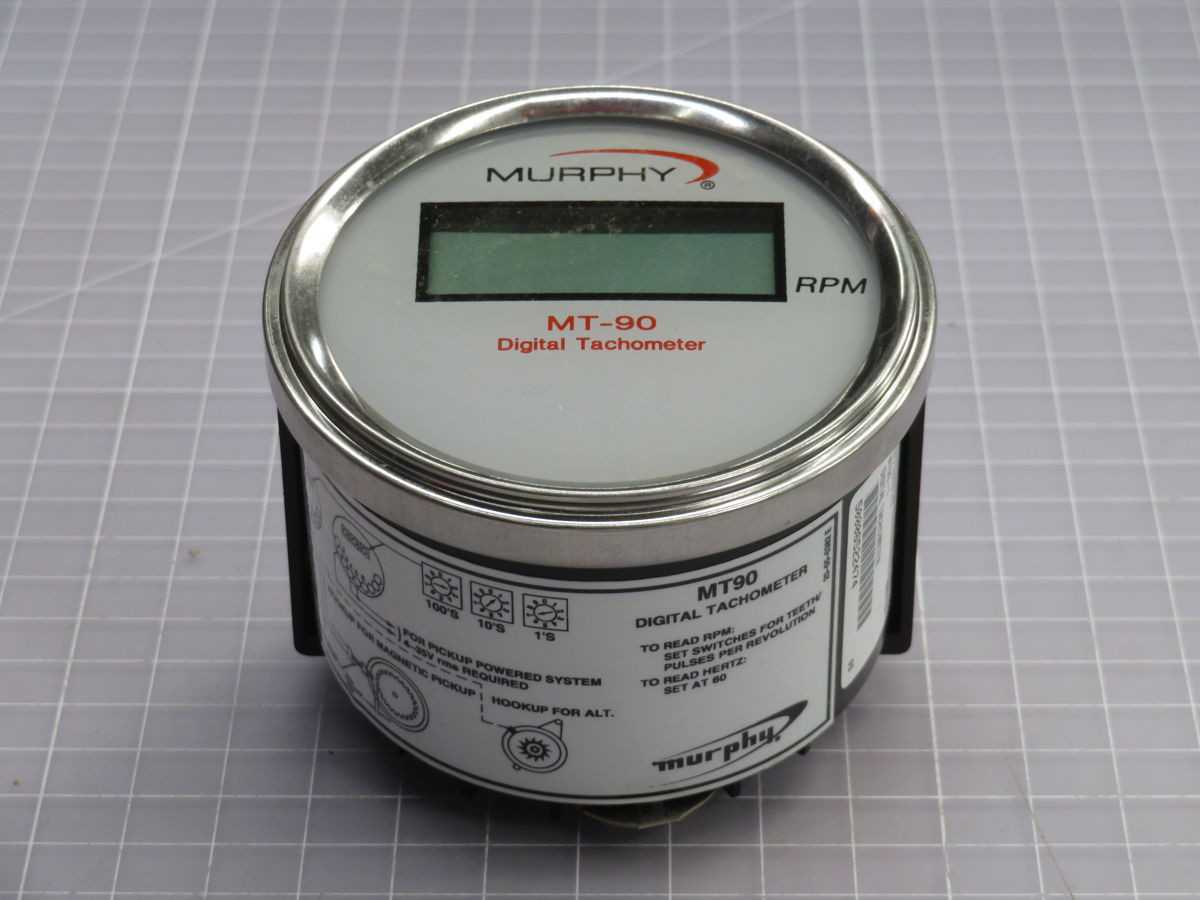 MURPHY MT90-1 20700019 DIGITAL TACHOMETER T259284 - INSTRUMENTATION