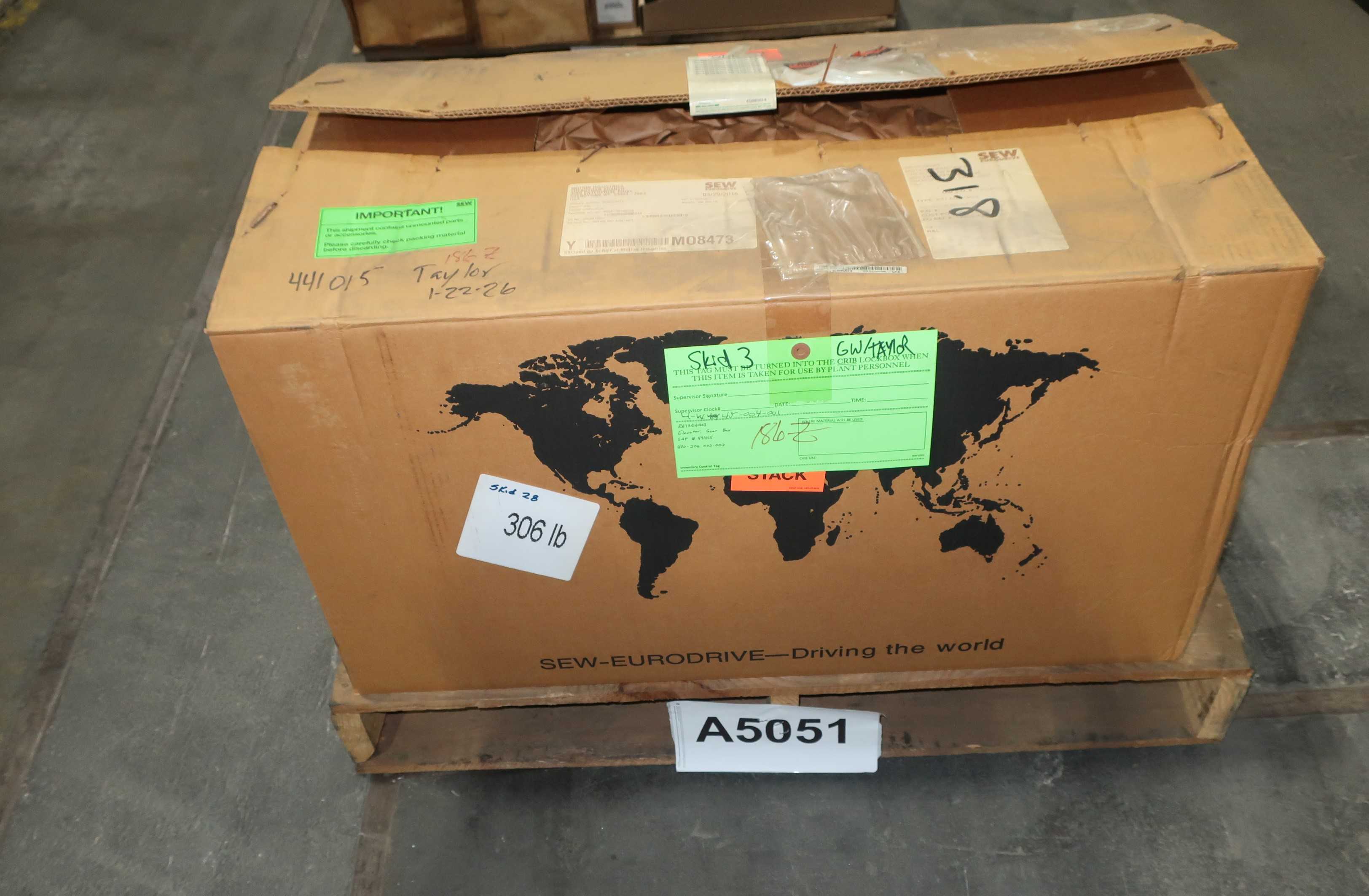 SEW EURODRIVE GEAR MOTOR - GEARMOTOR