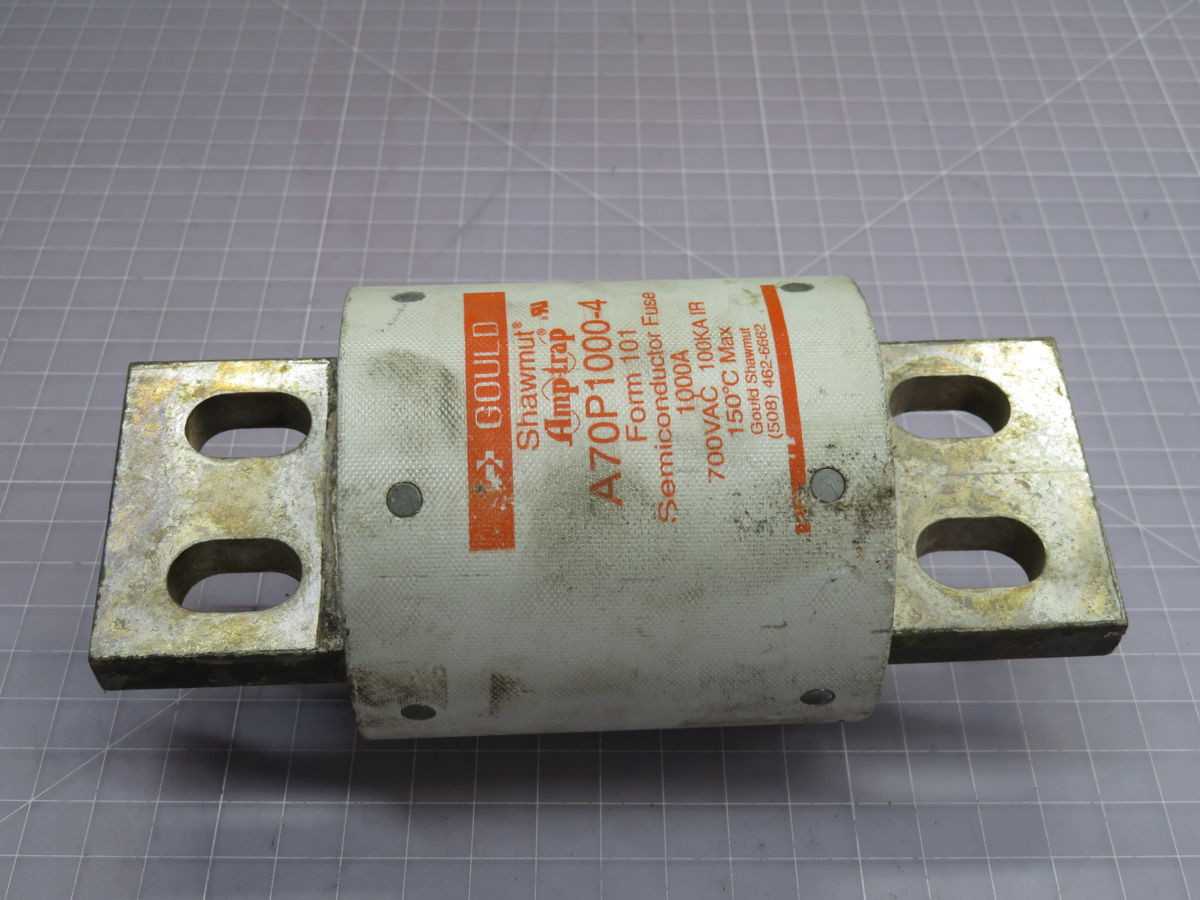 GOULD SHAWMUT A70P1000-4 FUSE T251289 - FUSES